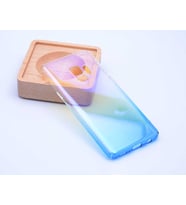 Galaxy S9 Kılıf Parlak Renk Geçişli Kılıf (Mavi)