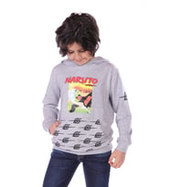 Toontoy Erkek Çocuk Baskılı Sweatshirt ( Gri-Melanj)