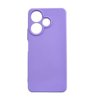 Kvy Xiaomi Redmi 13 4G Biye Silikon Kılıf (Lila)