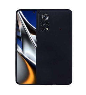 Xiaomi Poco M4 Pro 4G Kılıf Zore Premier Silikon Kılıf (Siyah)