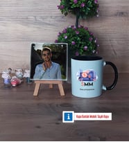 Mali Müşavir Fotoğraflı Dekoratif Taş, Kupa Bardak Beyaz HediyeMuhasebeciler Günü Hediyesi (Model 11)