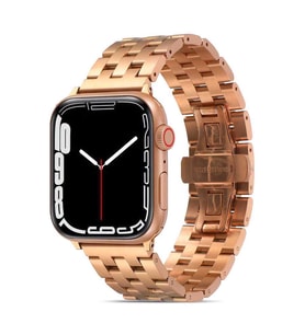 Apple Watch Ultra 49mm Kordon KRD-20 Metal Kordon (Rose)