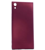 Sony Xperia XA1 Ultra Kılıf Soft Mat Premier Case (Mürdüm)