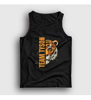 Presmono Unisex Beyaz Tiger Boks Boxing Team Mike Tyson Atlet 514618tt (Siyah)