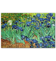 Cakapuzzle Vincent Van Gogh İrislerim Resim  Puzzle Yapboz MDF (Ahşap) (1000 Parça)