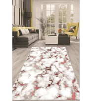 Dijital Kaymaz Taban Yıkanabilir Modern Renkli Salon Halısı Mutfak Halısı Yolluk ND-HT-797 (Çok Renkli)
