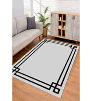 Dijital Kaymaz Taban Yıkanabilir Renkli Salon Halısı Mutfak Halısı Yolluk ND-SD-16 (Çok Renkli)
