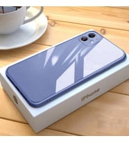İphone 14 Pro Kamera Korumalı Cam Kapak&Kılıf (Mavi)