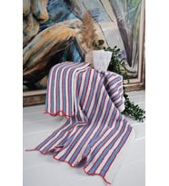 %100 Pamuk İkili 40x66 Cm Nakışlı Desenli Yılbaşı Havlu/Havlu Seti