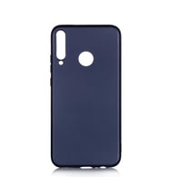 Huawei P40 Lite E Kılıf Soft Mat Premier Case (Lacivert)