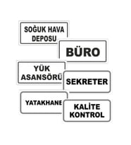 Euwue Dijital - Kişiye Özel Baskılı Yön Levhalar ( Adet ) (02)