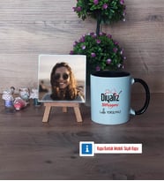 Diyaliz Teknisyeni Fotoğraflı Dekoratif Taş, Kupa Bardak Beyaz Hediye Diyaliz Teknisyenine Hediye (Model 11)