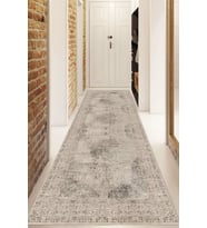 Dijital Baskılı Kaymaz Taban Yıkanabilir Modern Yolluk Ve Koridor Halısı NDU-SD-415 (Çok Renkli)