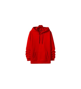 Unisex Kişiye Özel Hoodie ,kişiye özel nakışlı sweatshirt (Kırmızı)