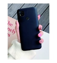 Xiaomi Redmi 9C Kılıf Kamera Korumalı Silikon Rubber Arka Kapak (Siyah)