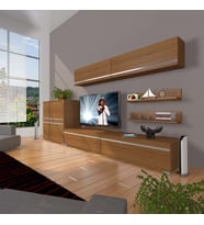 Decoraktiv Eko 6y Mdf Std Tv Ünitesi Tv Sehpası (Ceviz)