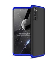 Galaxy S20 FE Kılıf Zore Ays Full Koruma Kılıf (Siyah-Mavi)