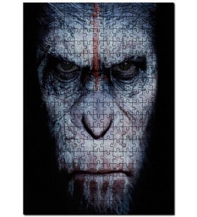 Cakapuzzle Maymunlar Cehennemi Savaş Hazırlığı Puzzle Yapboz MDF (Ahşap) (255 Parça)