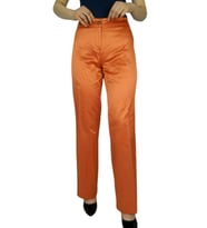 Kadın Kumaş Pantolon Düşük Bel BGL-ST01562 (Kiremit)