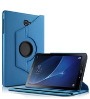 Microsonic Samsung Galaxy Tab A 10.1'' T580 Kılıf 360 Rotating Stand Deri (Mavi)