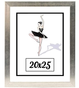 20x25 Fotoğraf Çerçevesi Modern Ofis Sanat Ev Home Ofis Dekoratif Çerçeveler Ev Oturma Odası Salon Dekorasyon Resim Çerçeveleri Diploma Belge Sertifika Çerçeveleri (Gümüş)