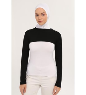 Sıfır Yakalı Boyunluklu Kolluk (Siyah)