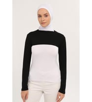 Sıfır Yakalı Boyunluklu Kolluk (Siyah)