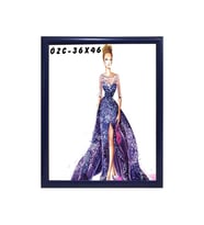 36x46 Fotoğraf Çerçevesi Modern Ofis Sanat Ev Home Ofis Dekoratif Çerçeveler Ev Oturma Odası Salon Dekorasyon Resim Çerçeveleri Diploma Belge Sertifika Çerçeveleri (Lacivert)
