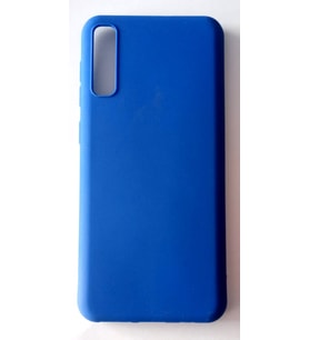 Samsung Galaxy A50/A30s Ruber Case Yumuşak Slikon Kılıf (Mavi)