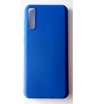 Samsung Galaxy A50/A30s Ruber Case Yumuşak Slikon Kılıf (Mavi)