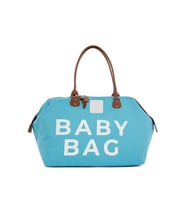 BAGMORİ Baby Bag Baskılı Bebek Bakım Çantası (Mavi)