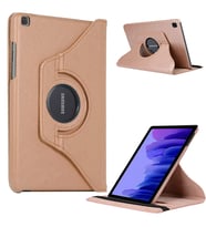 Samsung Galaxy Tab S6 Lite SM P610 10.4 inç Döner Standlı Tablet Kılıfı (Rose - Gold)