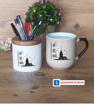 Kız Kulesi Kalemlik, Kupa Bardak T Kişiye Özel HediyeArkadaşa Hediye (Model 2)