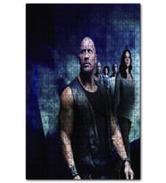 Cakapuzzle Hızlı ve Öfkeli 8 Dwayne Johnson Michelle Puzzle Yapboz MDF (Ahşap) (500 Parça)