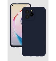 Oikitel C21 Pro Kılıf Kamera Korumalı Silikon Rubber Arka Kapak (Lacivert)