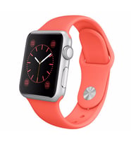 Ally Apple Watch 7-8 45mm 6-5-4 44mm Silikon Kordon Kayış 3-2-1 42mm (Turuncu)