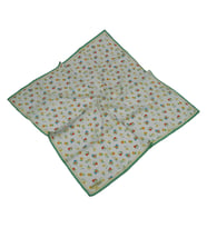 Mısırlı Eşarpları  Silky Cocoon Eşarp (Beyaz-Yesıl) (Beyaz - Yeşil)