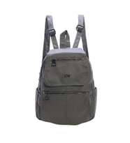 YIKAMA S.DERİ KADIN SIRT ÇANTASI GÜNLÜK KULLANIM İÇİN İDEAL ÇOK CEPLİ SUNİ DERİ BAYAN ÇANTASI 5 RENK SEÇENEĞİ (Gri)