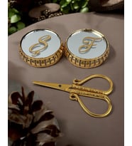 Sereno Gold Aynalı Yükselti ve Söz Makası Seti (Bronz)