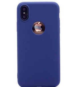 Uyumlu Model Apple iPhone XS Max 6.5 Kılıf Soft Mat Premier Case (Lacivert)