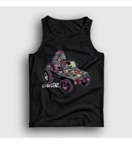 Presmono Unisex Beyaz Geep Gorillaz Atlet 402497tt (Siyah)