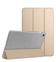 Samsung Galaxy Tab S6 Lite 10.4" P610 Kılıf Slim Translucent Back Smart Cover (Gold)