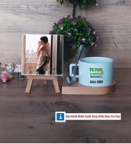 Petrol ve Doğalgaz Mühendisi Fotoğraflı Dekoratif Taş, Kupa Bardak Beyaz Hediye (Model 8)
