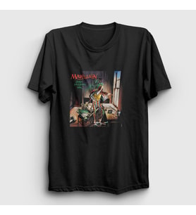 Presmono Unisex Beyaz Tear Marillion T-Shirt 162891tt (Siyah)