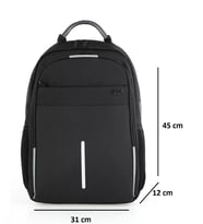 ÇÇS Laptop Bölmeli Sırt Çantası-51433 (Siyah)