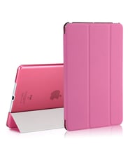 Microsonic Apple iPad 9.7 2017 (A1822-A1823) Smart Case ve arka Kılıf (Pembe)