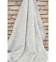 Bebek Battaniyesi Yeni Model Mavi (Açık Gri)