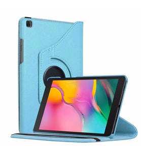 Samsung Galaxy T290 Tab A 8 Inç Kılıf 360 Dönen Tablet Kılıfı (Mavi)