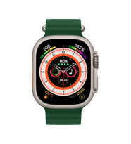 Pazariz Watch 8 Ultra 49mm  Amax Ultra Akıllı Saat NFC - GPS - Kablosuz Şarj  (Yeşil)