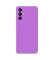 Tecno Spark 8 Pro Kılıf Kamera Korumalı Silikon Rubber Arka Kapak (Lila)